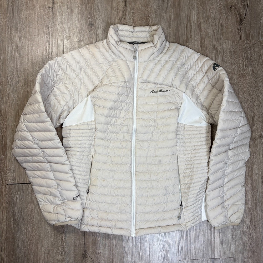 Eddie Bauer Jacket Womens Large First Ascent StormDown 800 Lightweight‎ Puffer